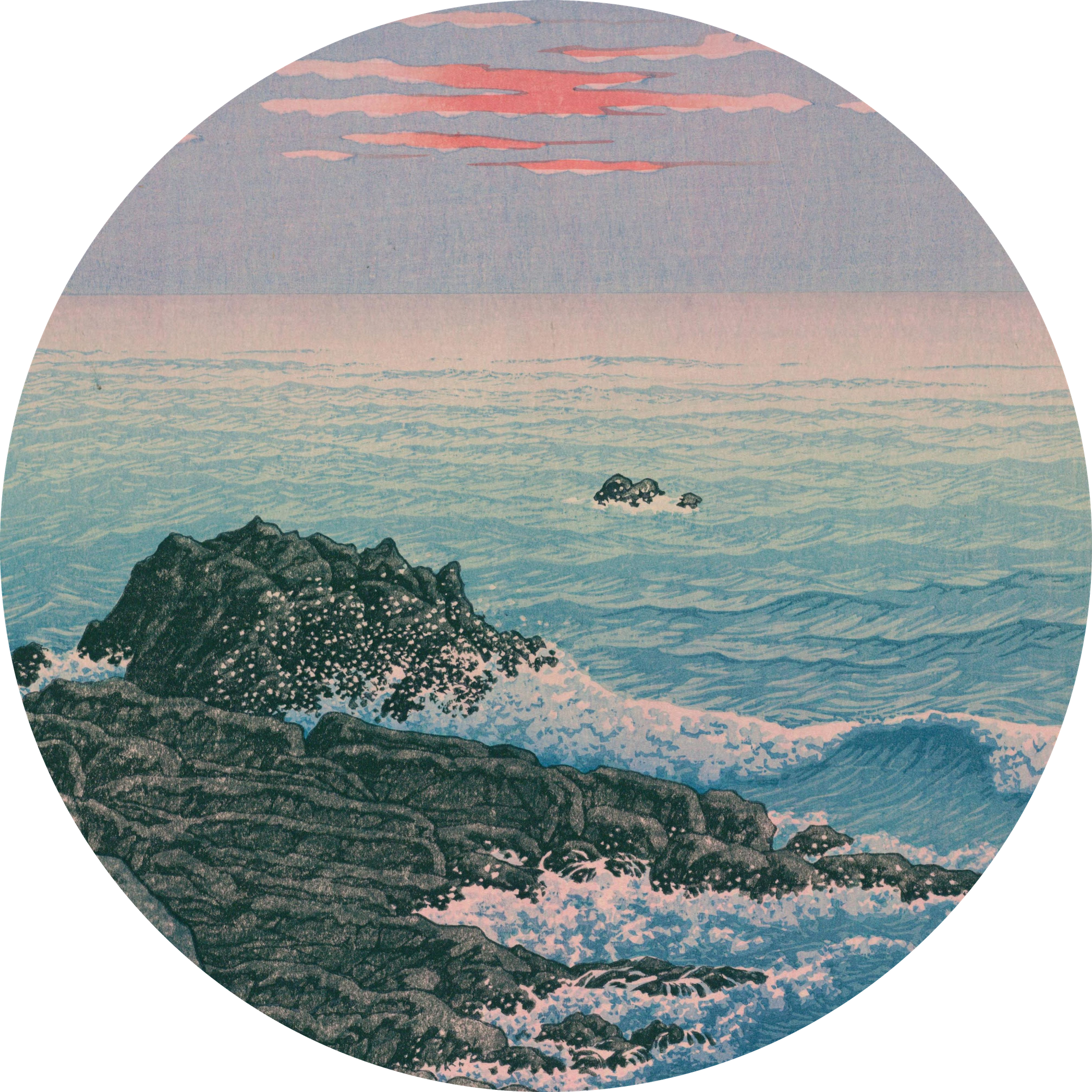 Hasui Kawase's 'Morning at Cape Inubō'